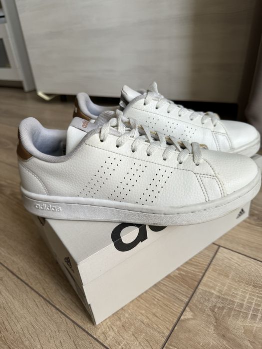 Кеды Adidas кожаные