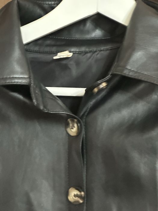 Классное платье экокожа 48 размер