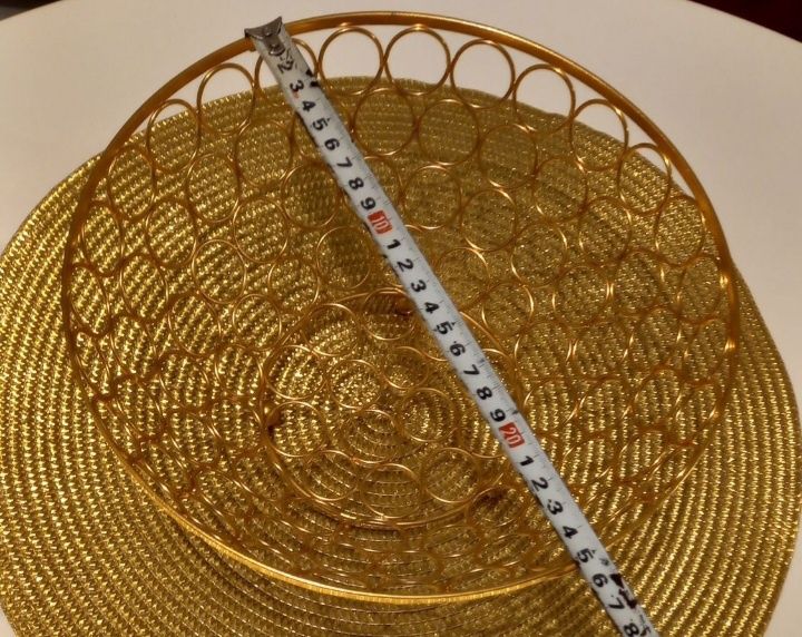 Фруктовница металлическая