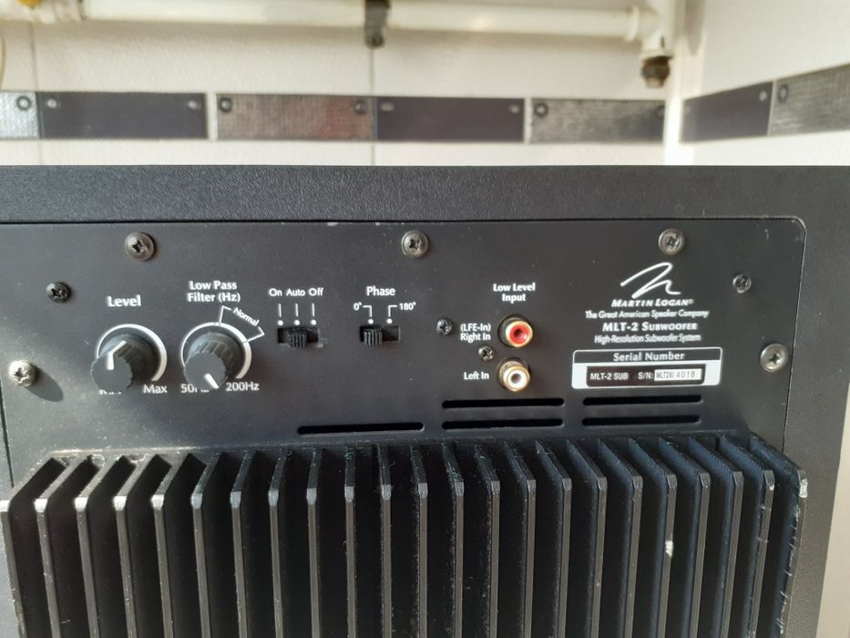 Subwoofer activ Martin Logan MLT 2