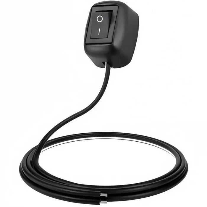 Buton ON OFF auto/moto montaj aparent – întrerupător 12V/24V DC 10A