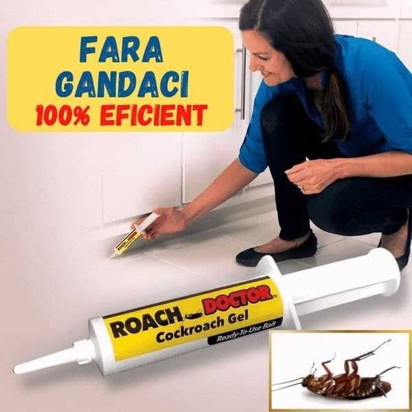 Scapa de gandacii de bucatarie cu ROACH DOCTOR- insecticid cu actiune garantata