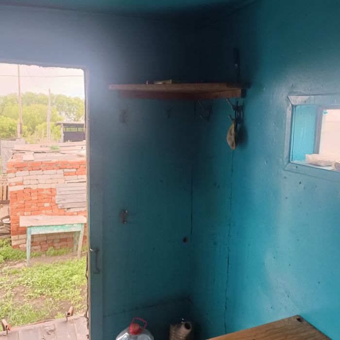 Вагончик на колесах полевой жилой