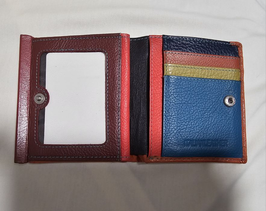 Женский кожаный кошелёк