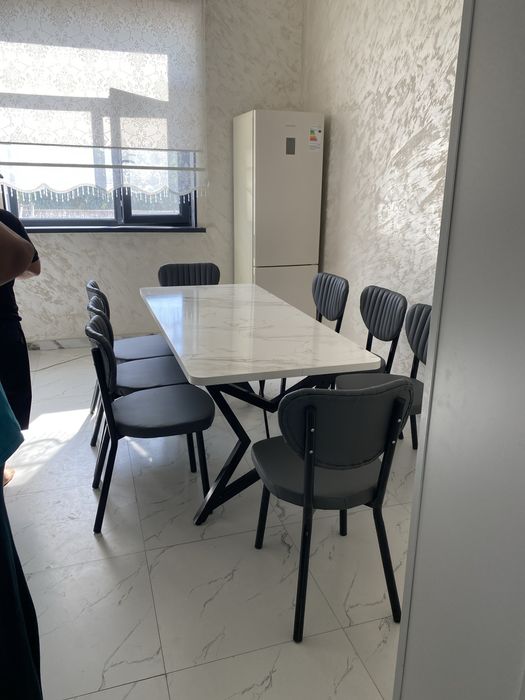 Стулья метал/кожзам