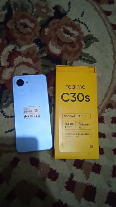Realme C30s xotira 64