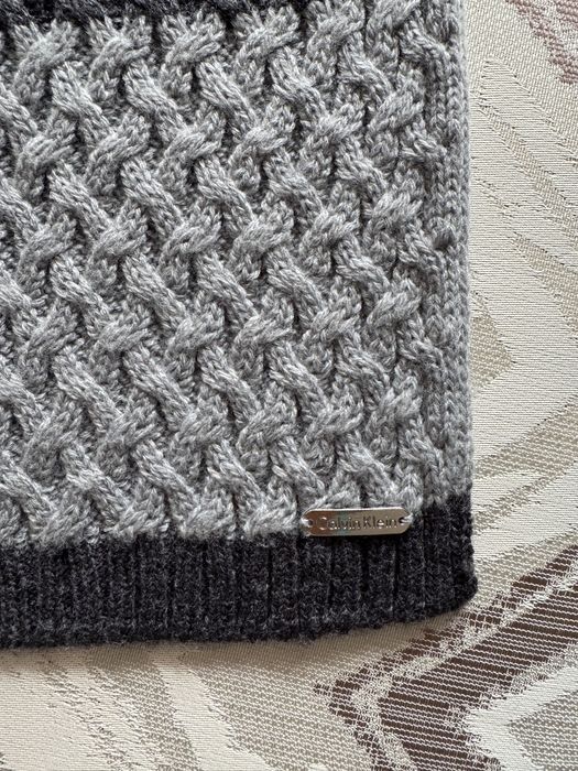 Fular călduros tricotat Calvin Klein