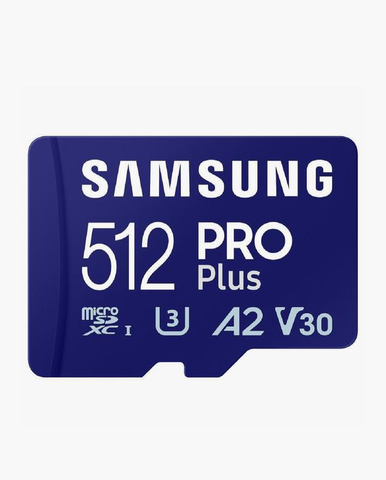 Samsung Pro Plus microSDXC 512GB U3 V30 A2 UHS-I cu adaptor Noi.
