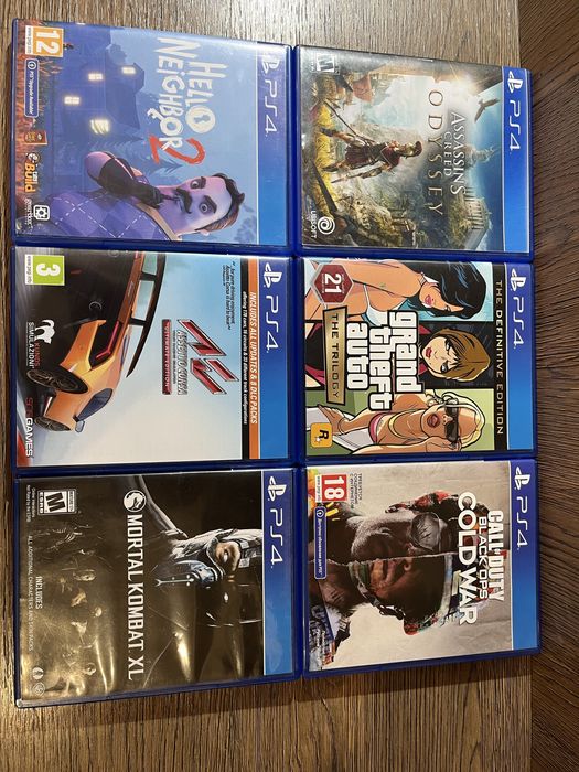 Продам диски PS 4 в