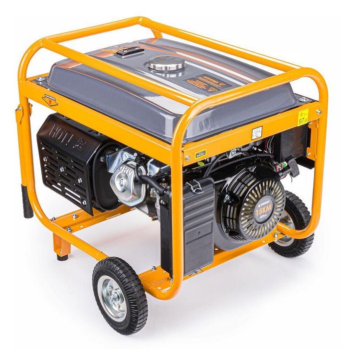 Generator curent electric 7500 W, 7.5 KW, 220 V, 380 V pornire la