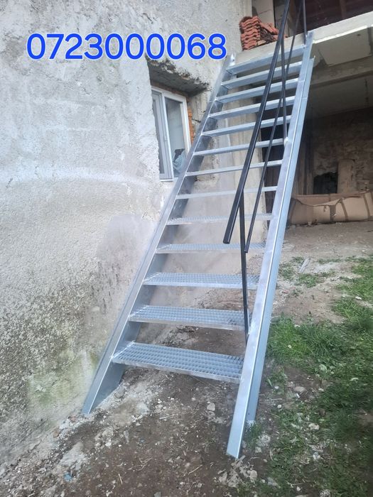Facem scări metalice la orice dimensiune