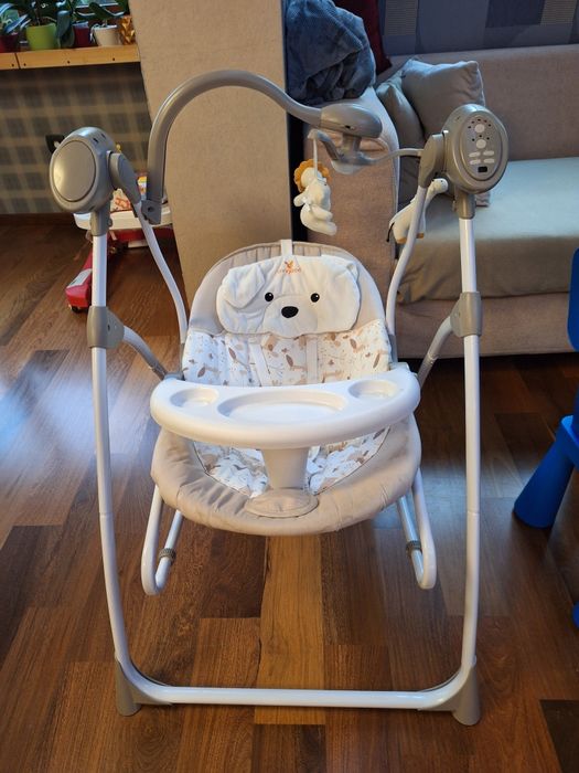 CANGAROO Електрическа люлка - шезлонг SWING STAR БЕЖОВ