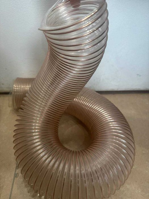 Гофро шланг прозрачный 25 mm  200 mm