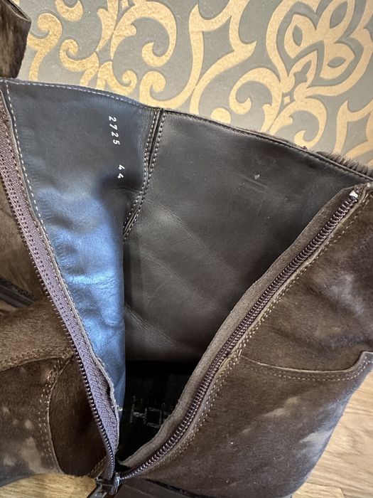 Ботинки демисезонные кожаные 44 размер