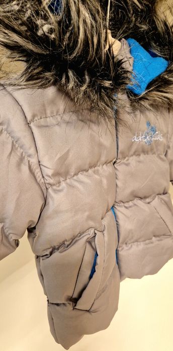 Детско зимно яке за момче, размер 74, произведено в България