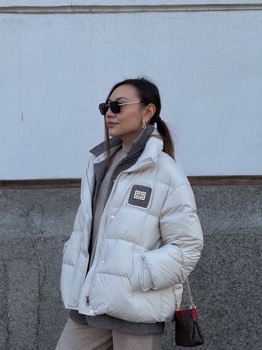 Куртка зимняя белая