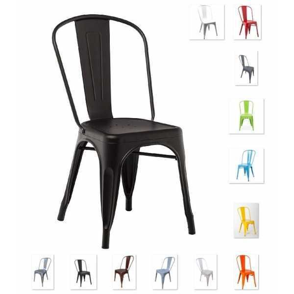 Scaune, tabureti tip TOLIX, metal, design industrial, bar, restaurant