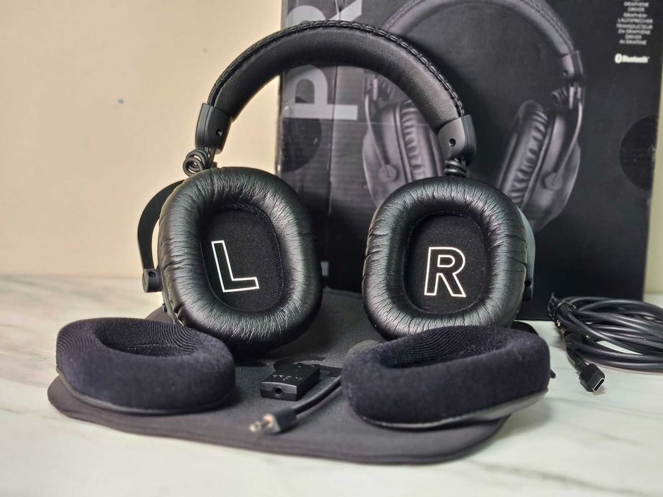 Слушалки Logitech PRO X 2 LIGHTSPEED – безкомпромисен звук и комфорт