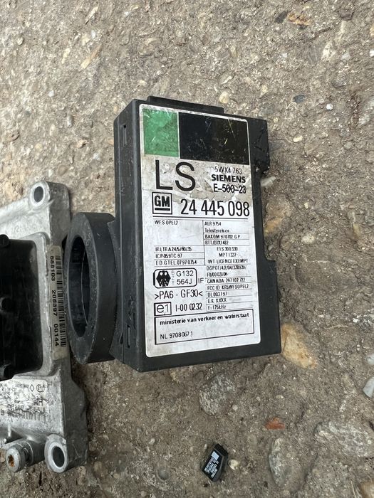 Kit Pornire Opel Agila / Corsa 1.0 Z10XEP 44kW 60 Cai Euro 4 | Piese ECU Calculator Motor Inel Imobilizator Cip Cititor Cheie Modul Injectie Benzina