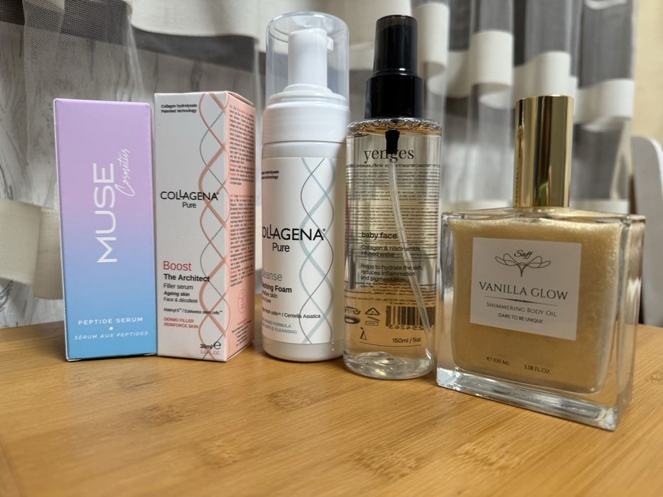 Козметика Saff, Muse, Yenges, Collagena