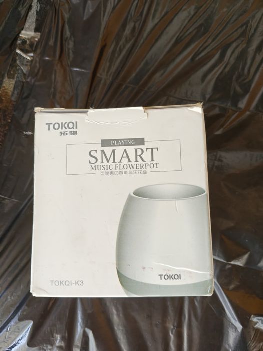 Boxa bluetooth tip ghiveci cu note muzicale, Smart Flowerpot