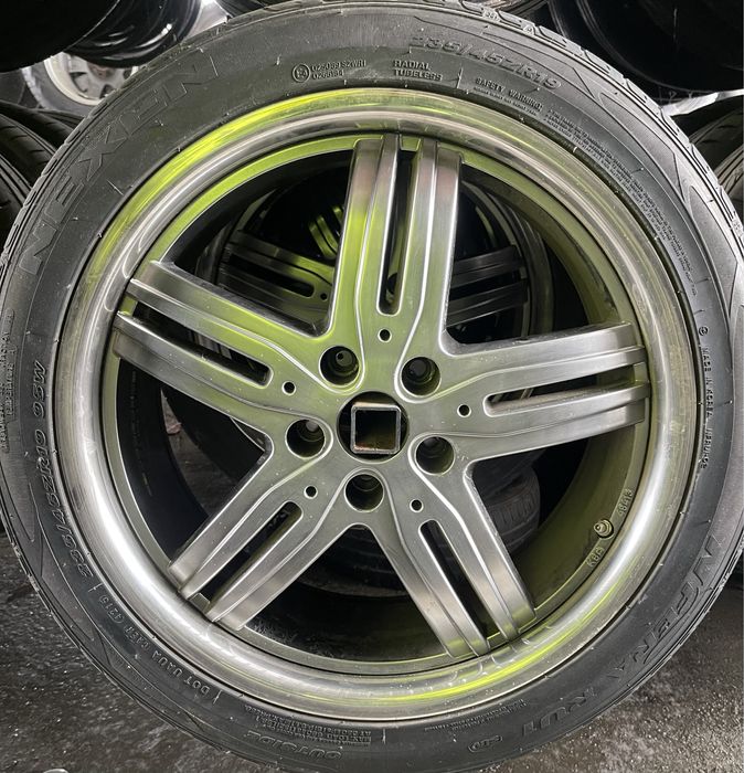 Set jante aliaj R19  5x114,3 cu anvelope de vara 235 45 R19