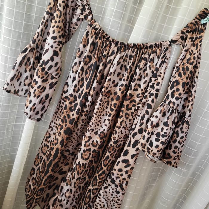 Rochiță animal print Zara , mărimea M/L