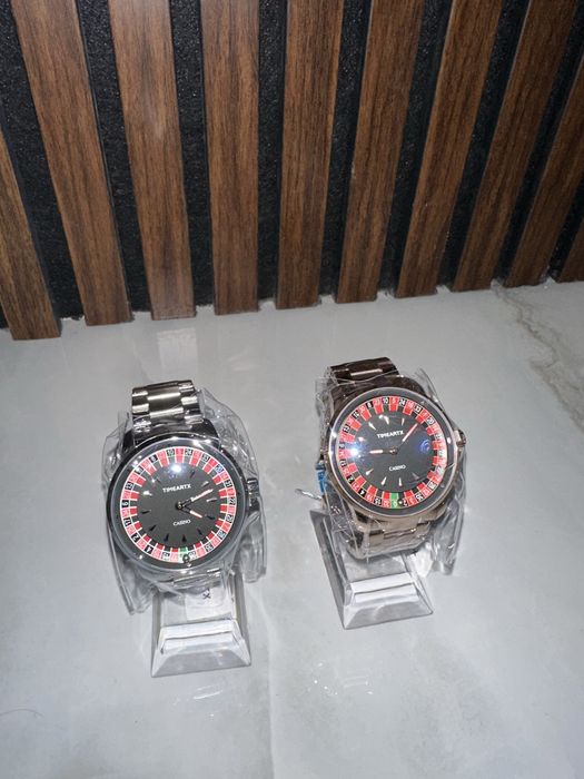 Уникален мъжки часовници с казино дизайн – Въртящ се циферблат