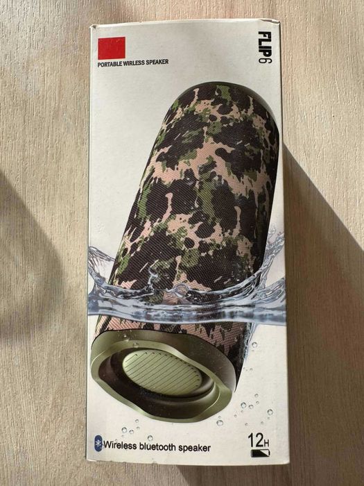 Портативна безжична тонколона Flip 6