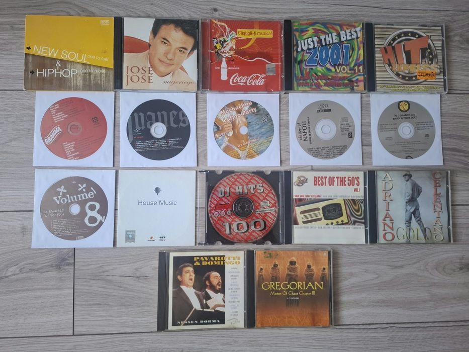 Vinyl CDuri/DVDuri Muzica Internationala/Romaneasca/Audiobookuri/Filme