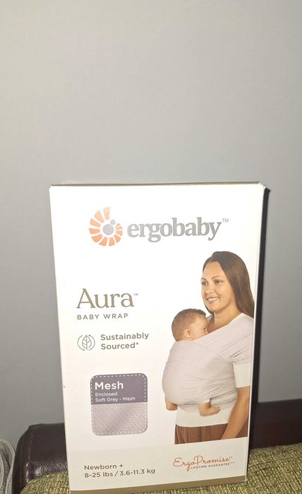 Неизползван - Слинг Ergobaby Aura (бежов)