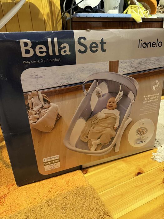 Бебешка люлка 2 в 1 с кош Lionelo Bella