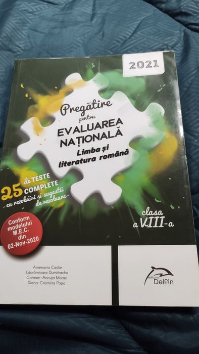 Carti evaluare nationala ,memorator , 5-8