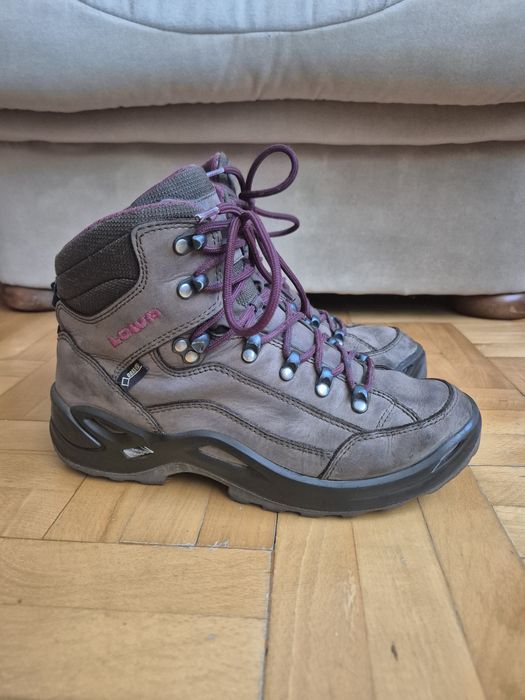 Ghete Lowa Renegade GTX Mid W, Gore-Tex & Vibram, Damă - 39