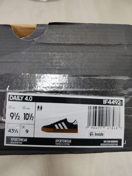 Кроссовки Adidas, оригинал 100%, размер 43 1/3