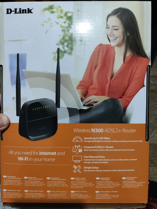 Poyтер D-Link Wireless N300