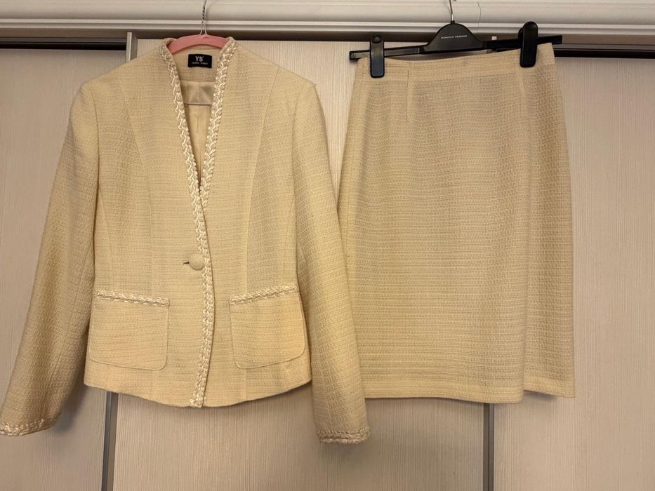 Costum de primavara - vara ivoire