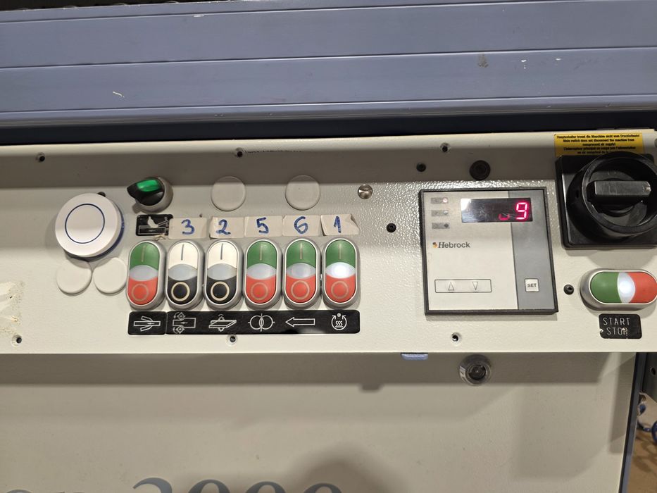 Кантираща машина Hebrock Top 2000 Plus Отлично състояние