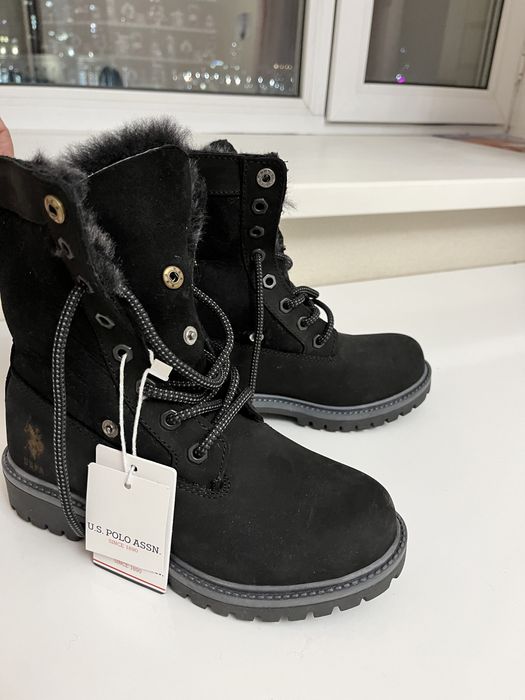Новые зимние ботинки USPolo 38 рр