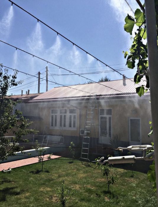 Микроклимат установка + сетка солнце защитная