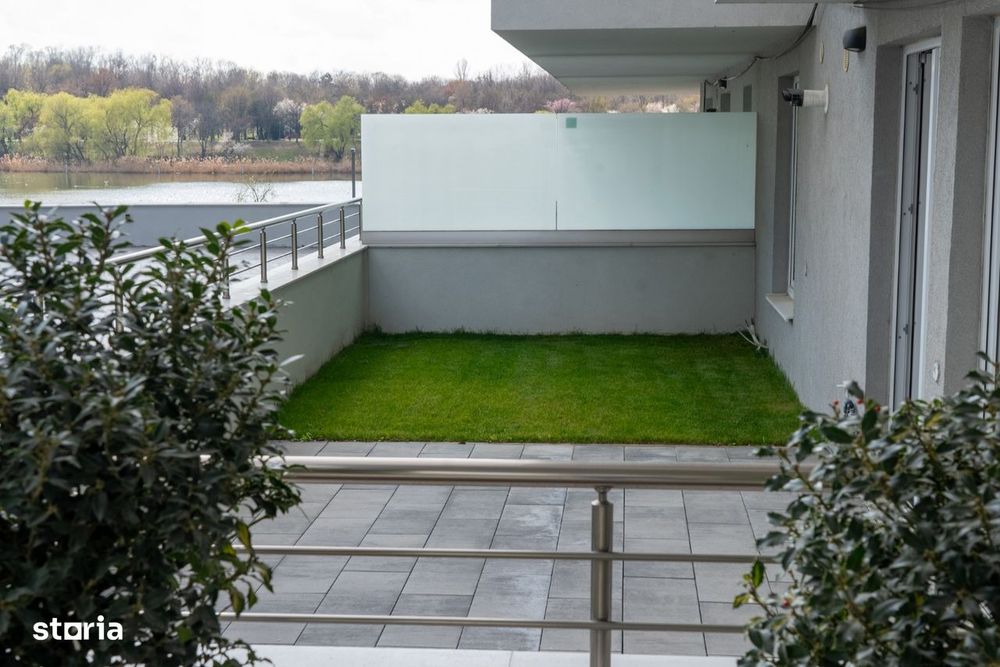 Apartament 2 camere-gradina-Lebăda Lake Residence+1 parcare suprateran