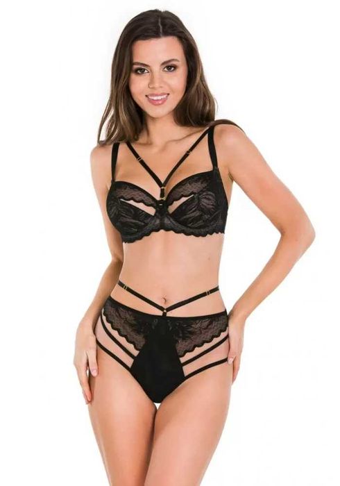 Сутиен с меки чашки в черен цвят ONYX 19162 MEDIOLANO