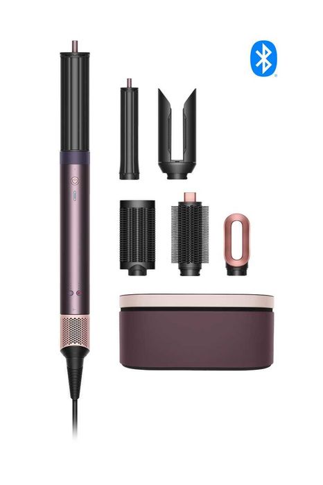 DYSON аrwrap Co-anda2x Straight+Wavy– Много приставки, функции + Bluethooth, ЧИСТО НОВO