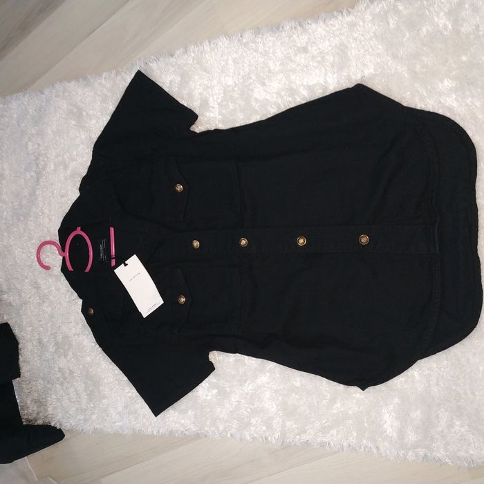 Zara дънкова риза НОВА S