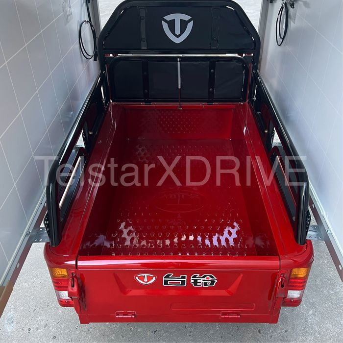 Карго електрическа триколка със соларен фургон Т-500 и сертификат