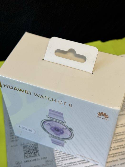 ЗАПЕЧАТАН 41mm Huawei watch GT 6 Yettel Гаранция 2028 gt6 Purple