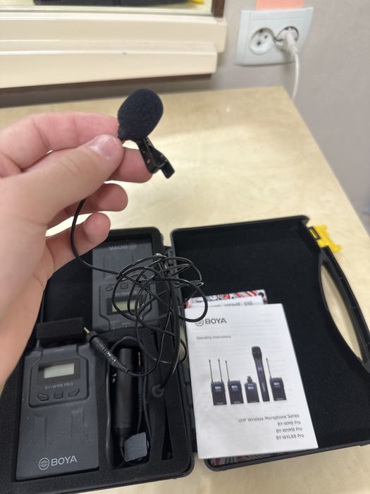 Петличка микрофон