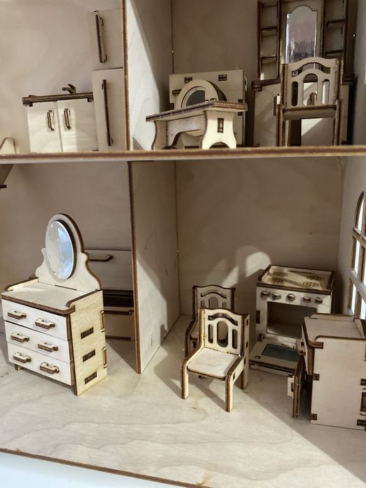 Игрушка Деревянный домик