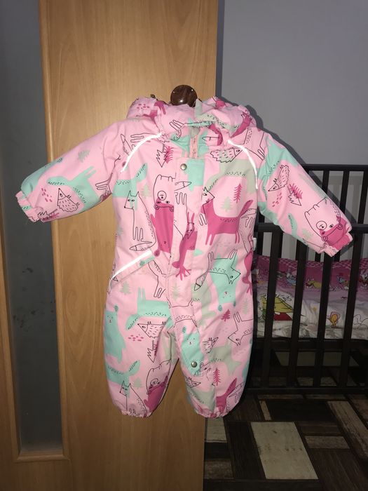 Зимний комбинезон на девочку