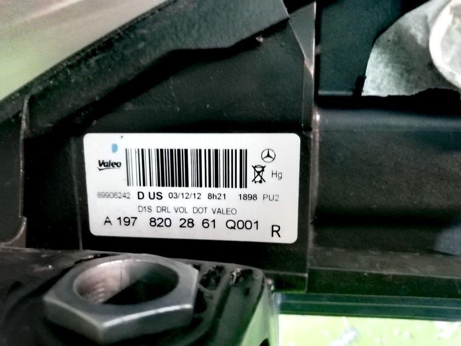 Фар фарове Mercedes SLS GT AMG 63 W197 / Мерцедес СЛС А197  BLACK LINE